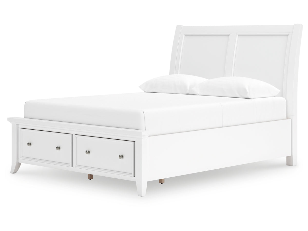 Trulani Sleigh Storage Bed
