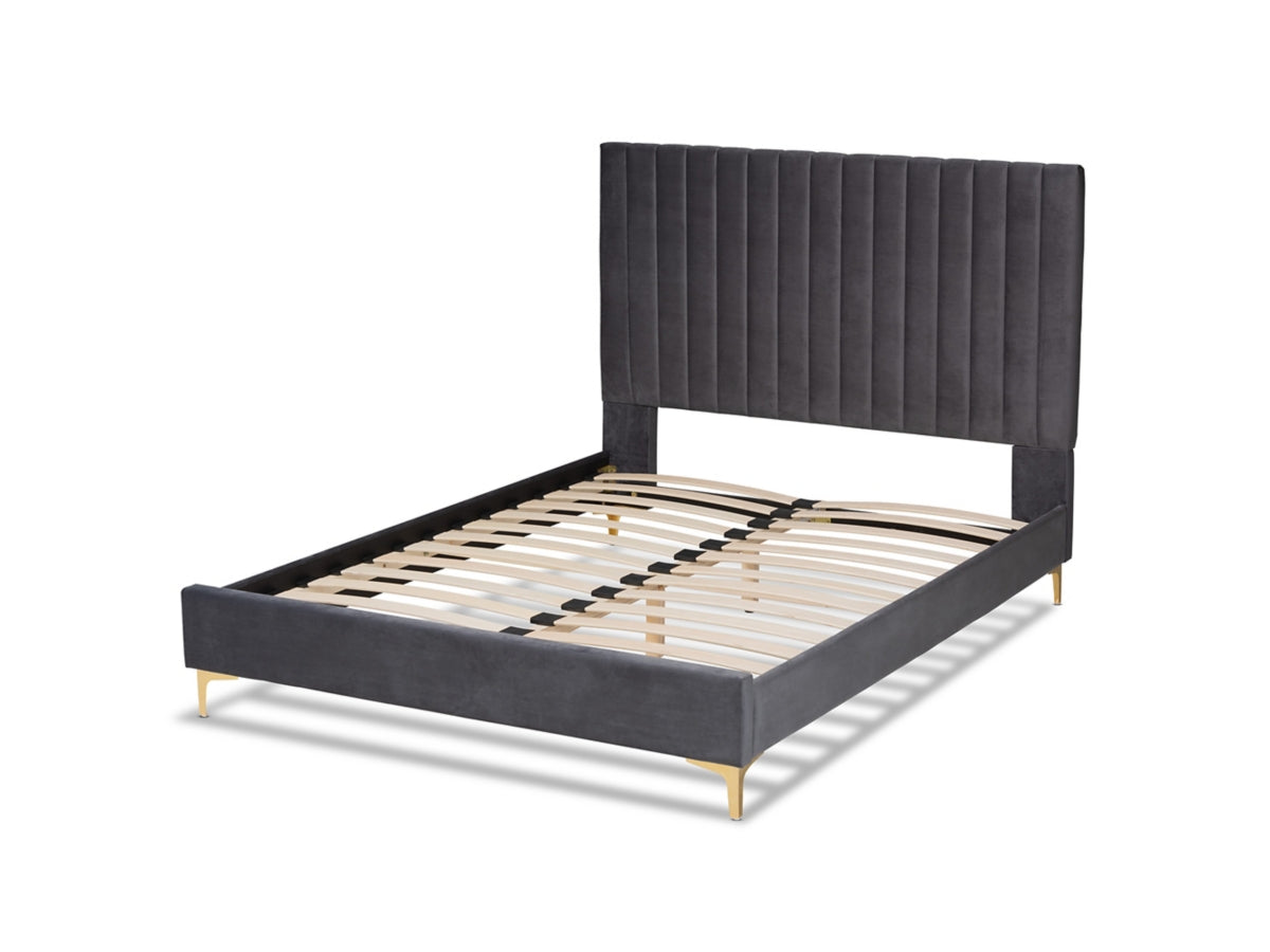 Baxton Studio Serrano Platform Bed