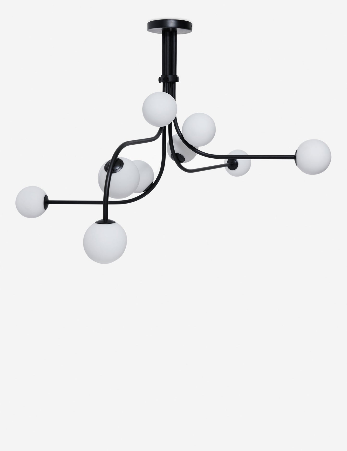 Damon Chandelier - 62.5"W Brass