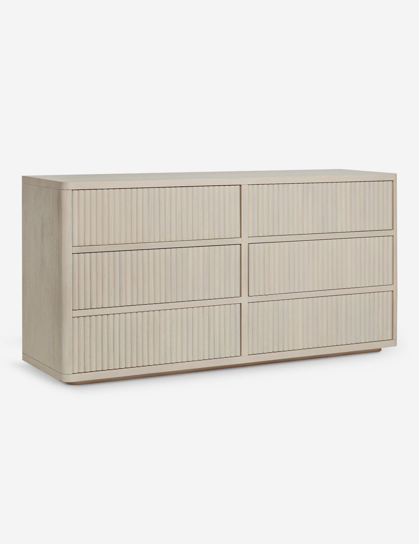 Rutherford 6 Drawer Dresser - Natural Oak