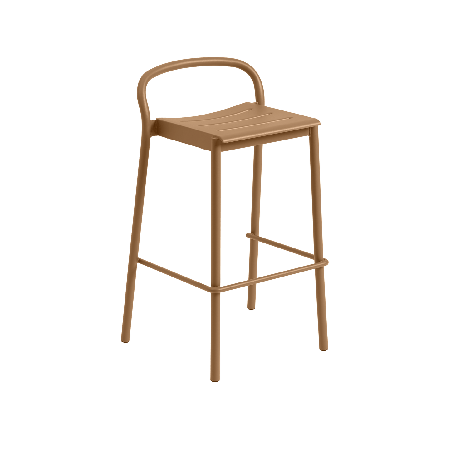 Linear Steel Stool, Bar