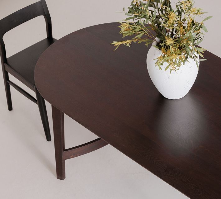 Colin Oval Dining Table (76"- 98.5")