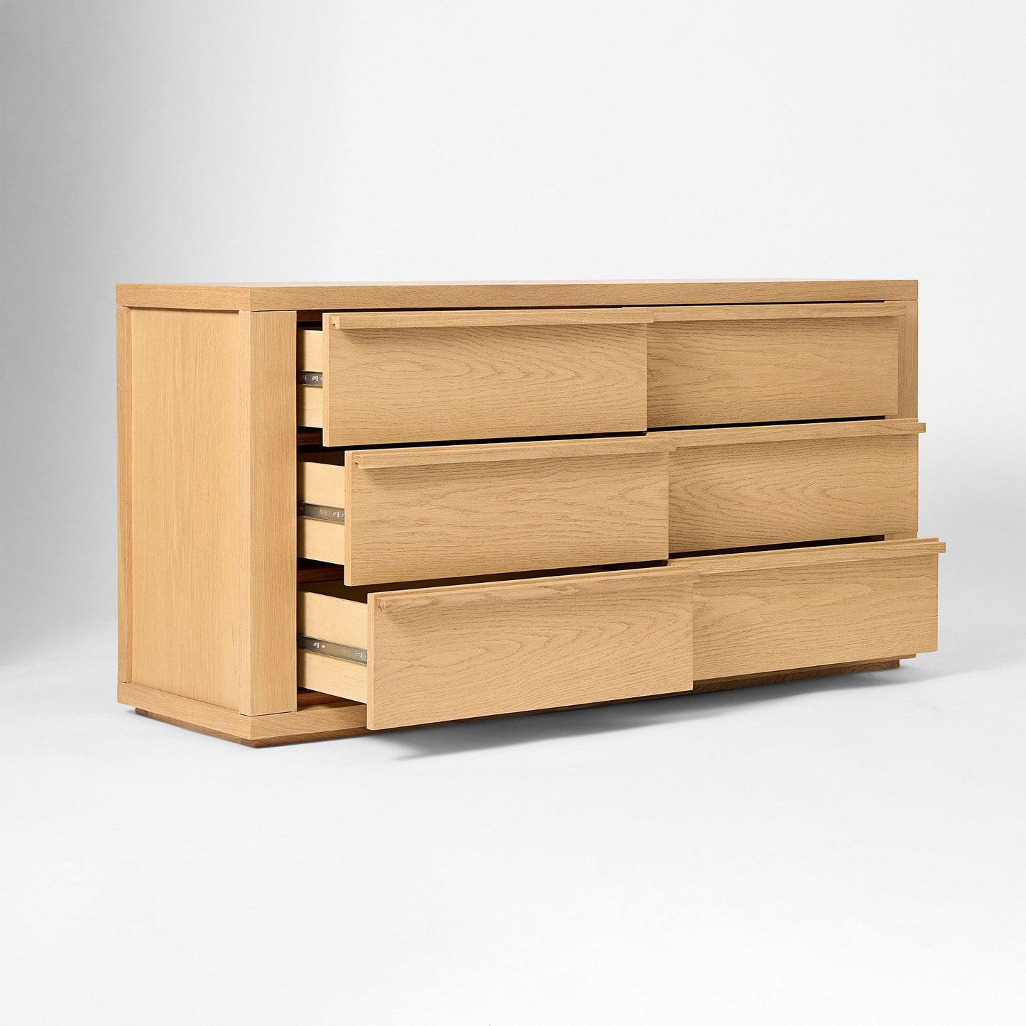 Cutler Oak 6-Drawer Dresser (60")