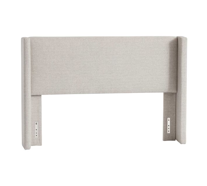 Elliot Shelter Upholstered Headboard - Quick Ship