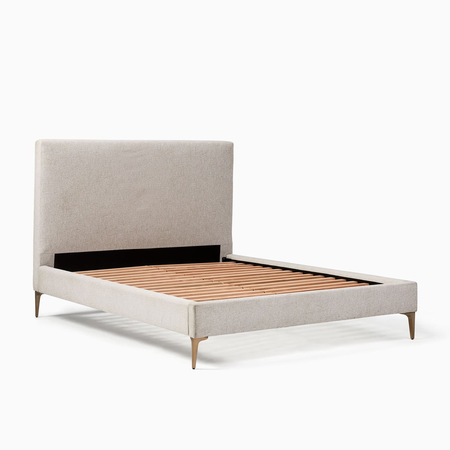 Emmett Nontufted Bed - Metal Legs