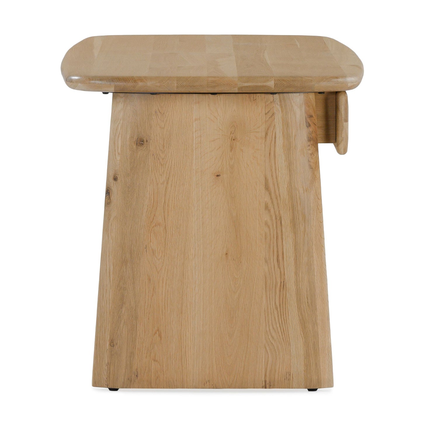 Hadleigh Sculpted Oak Desk (66")