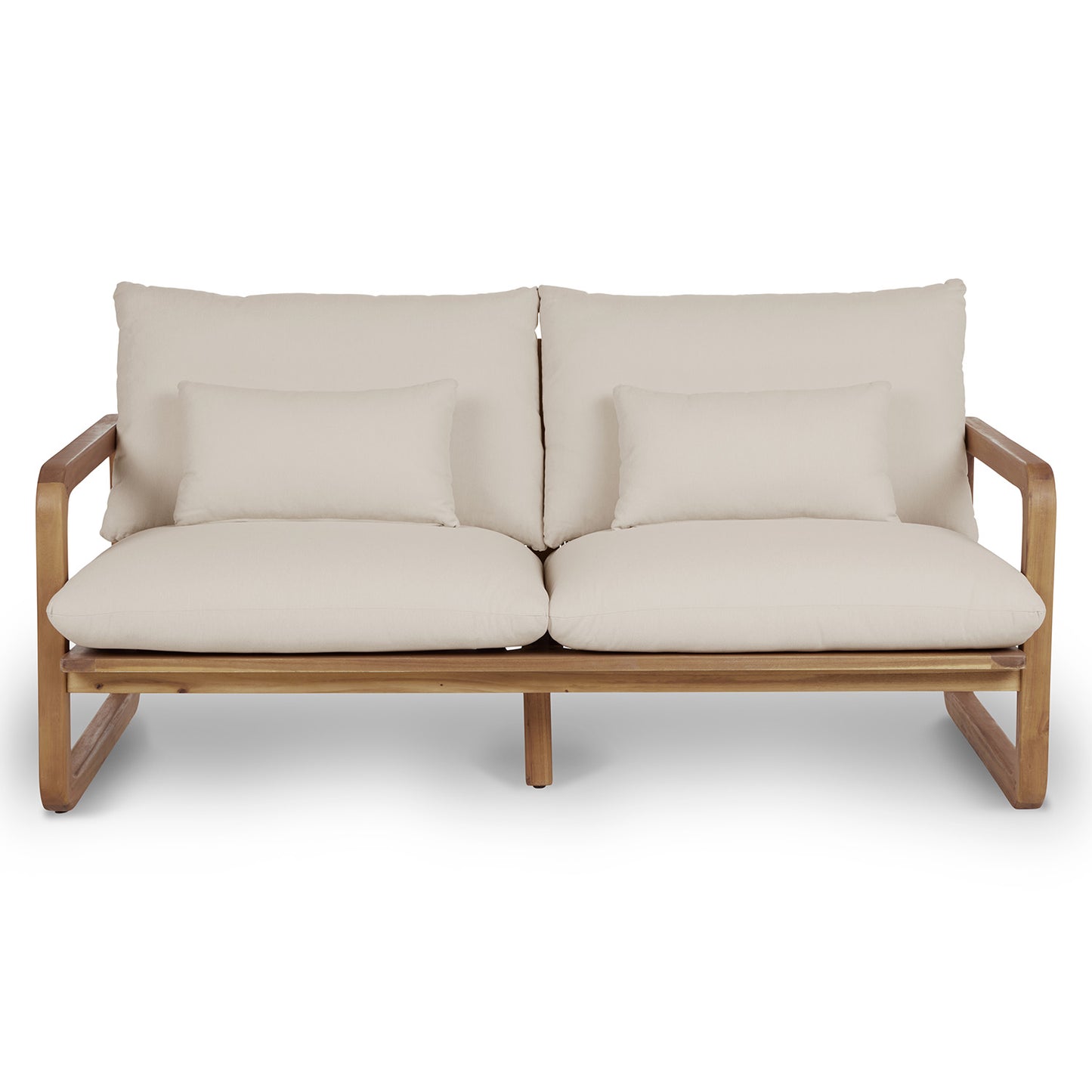 Laholm Dravite Ivory Loveseat