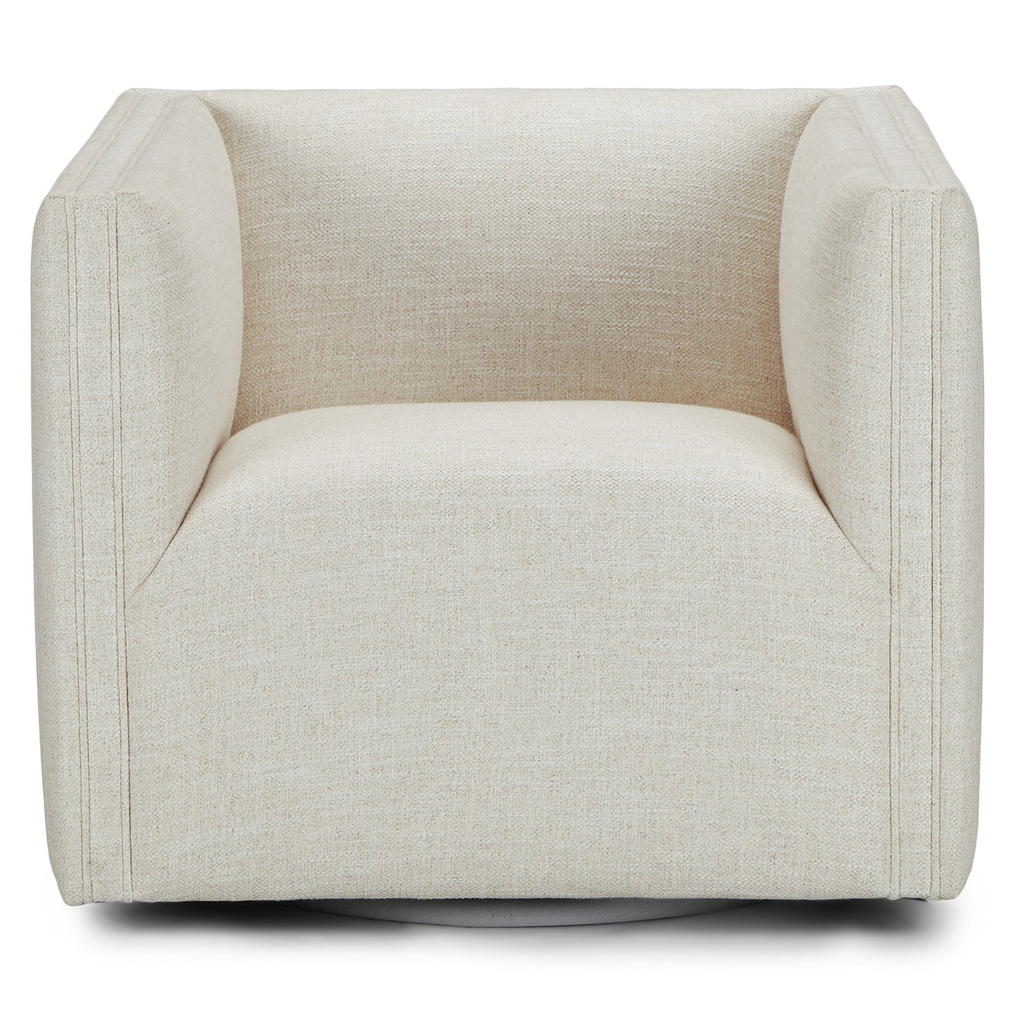 Verena 32" Swivel Lounge Chair - Salt Beige