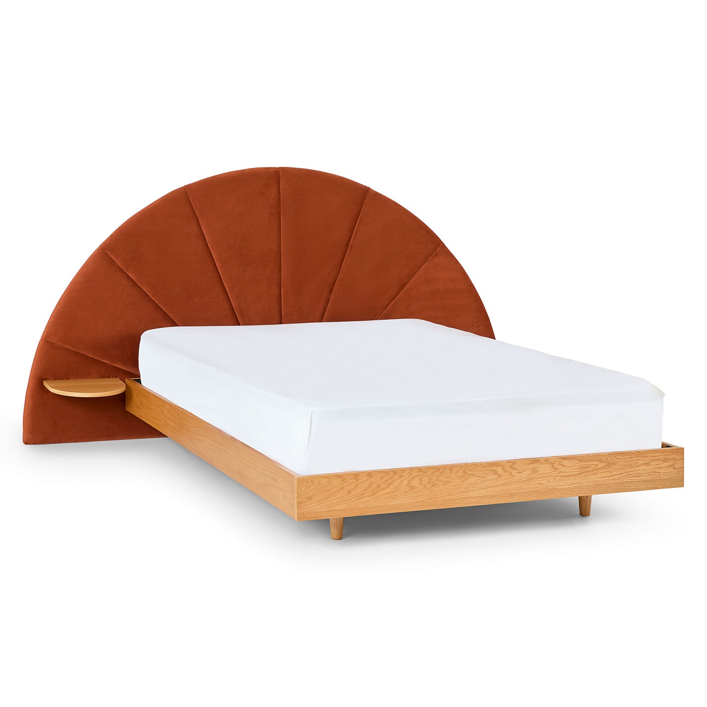 Almelo Hale Rust Queen Headboard