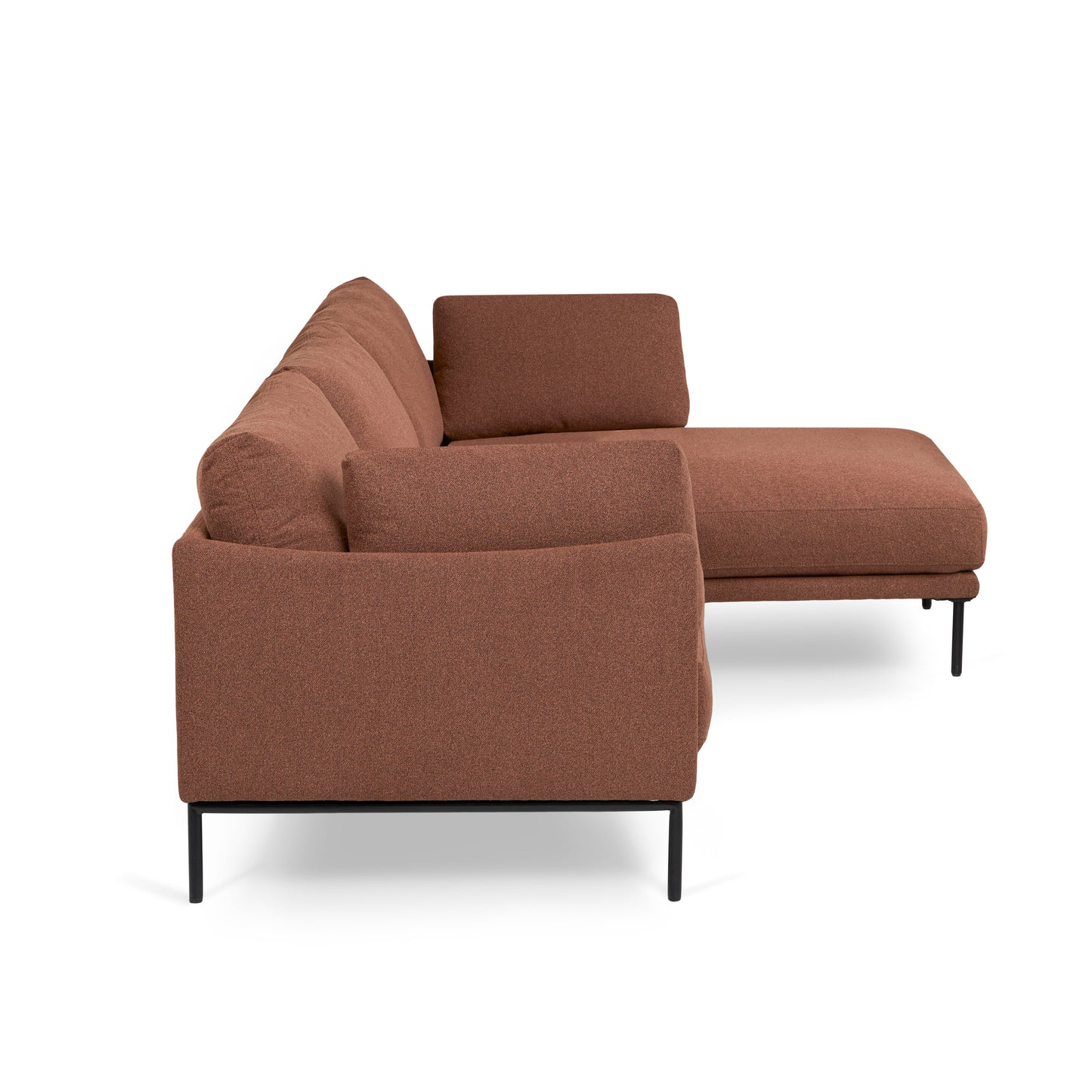 Olsen 110" Right Sectional - Ratine Oxide
