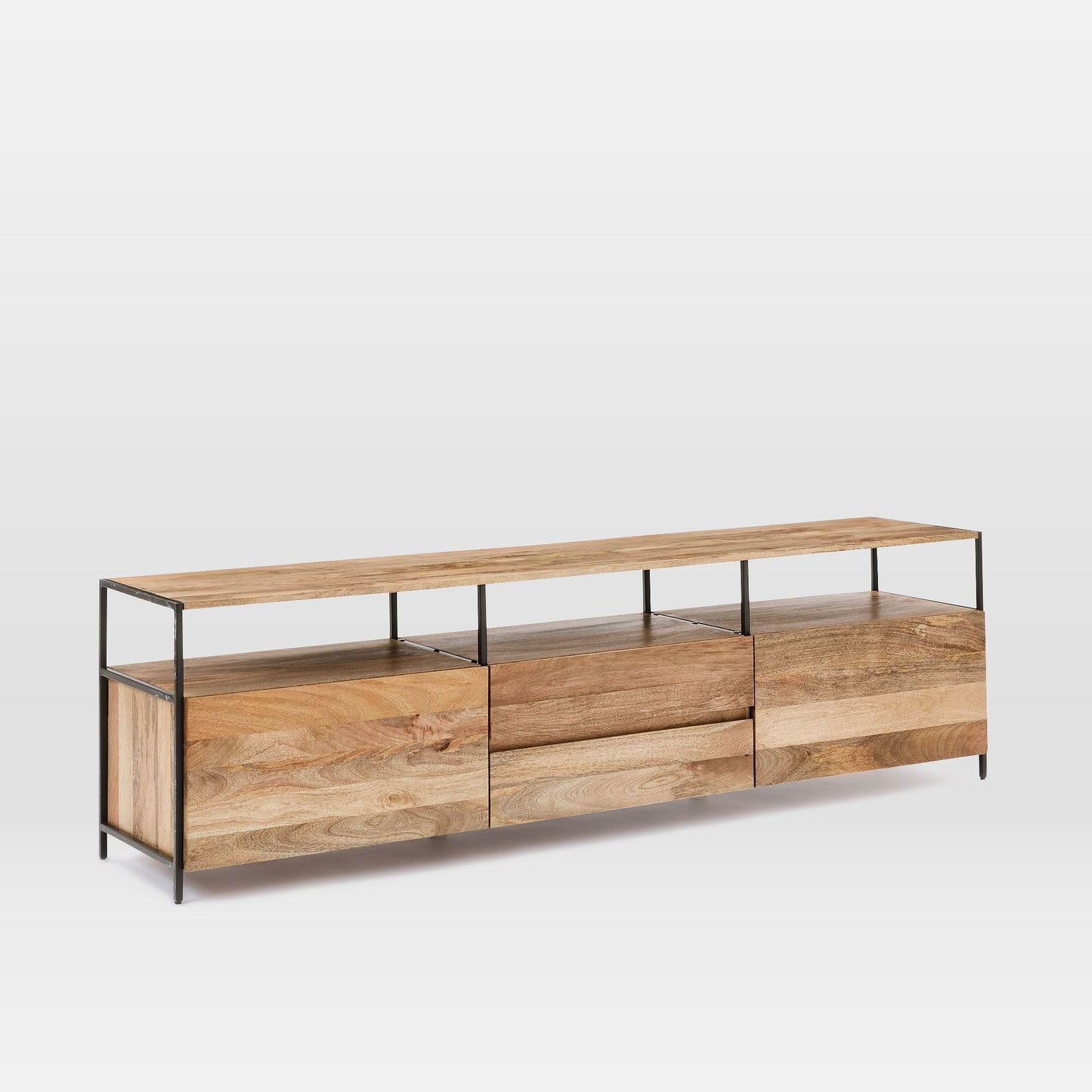 Industrial Storage Media Console (80"–96")