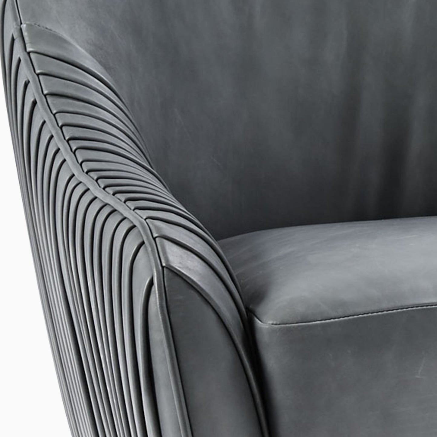 Roar & Rabbitâ„¢ Leather Swivel Chair