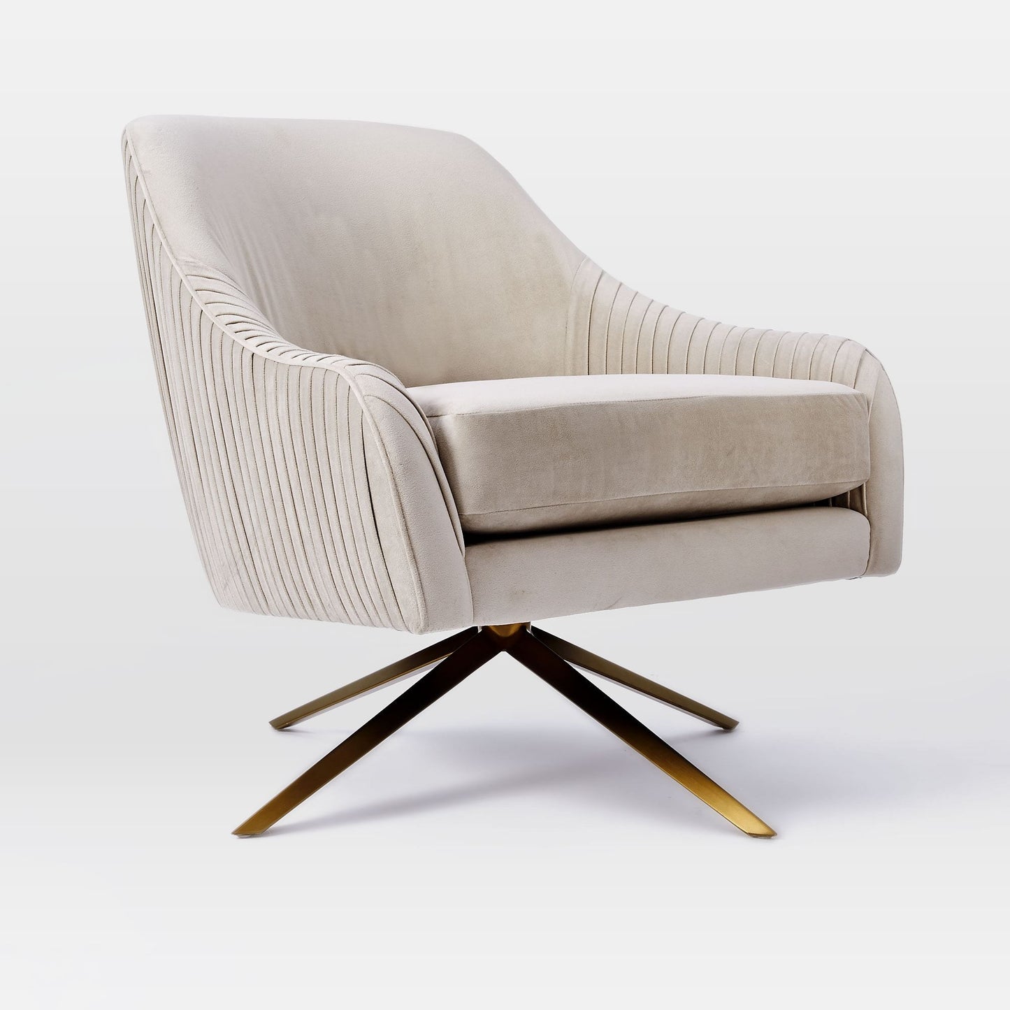 Roar & Rabbitâ„¢ Pleated Swivel Chair