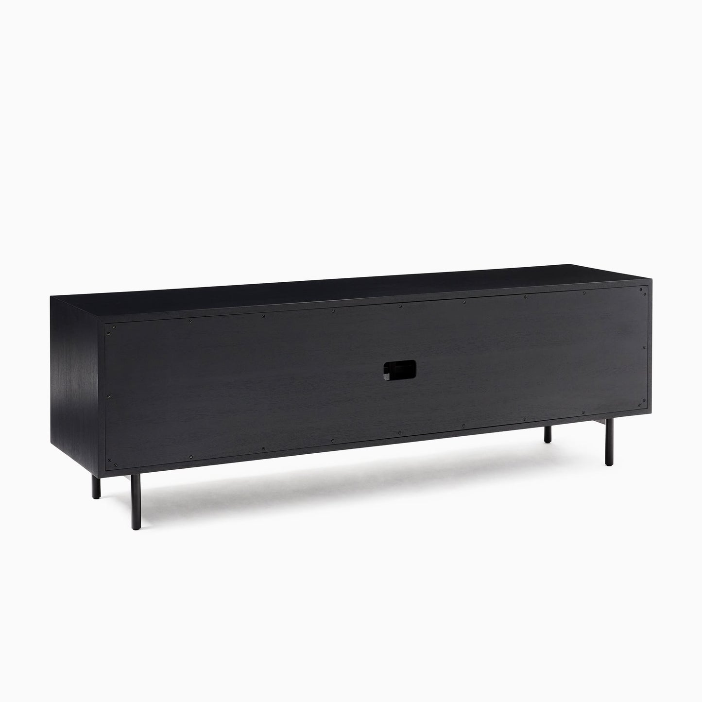 Slatted Media Console (67")