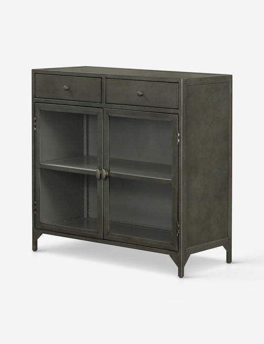 Malcom Small Curio Cabinet - Black