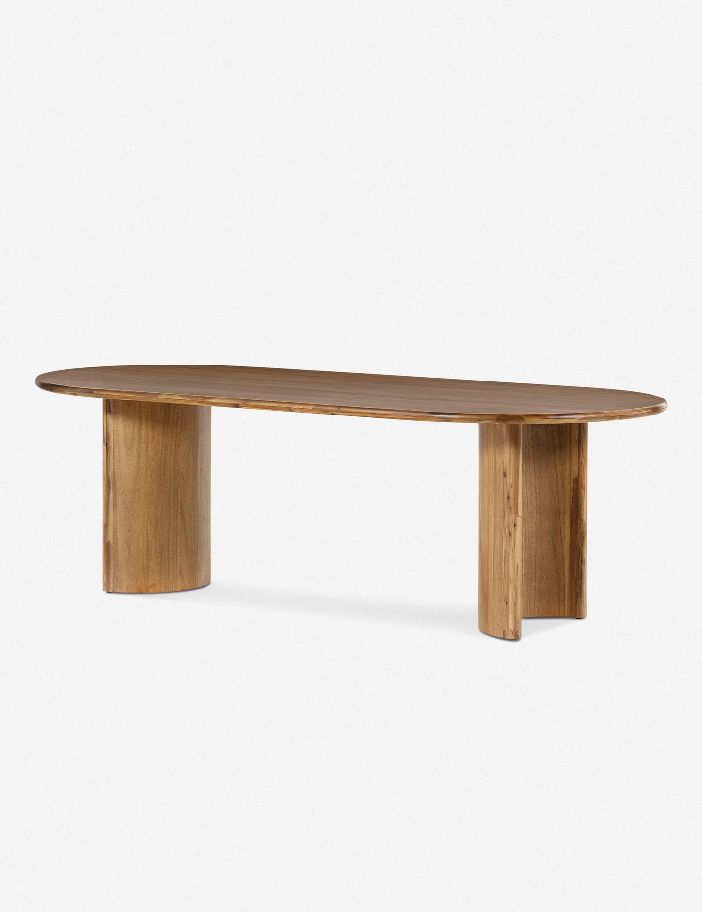 Gilda Oval Dining Table - Brown