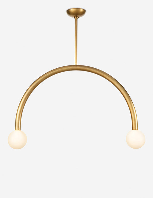 Happy Pendant Light By Regina Andrew - Natural Brass Large