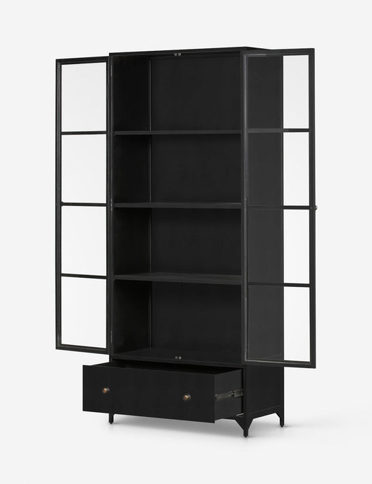 Malcom Curio Cabinet - Black