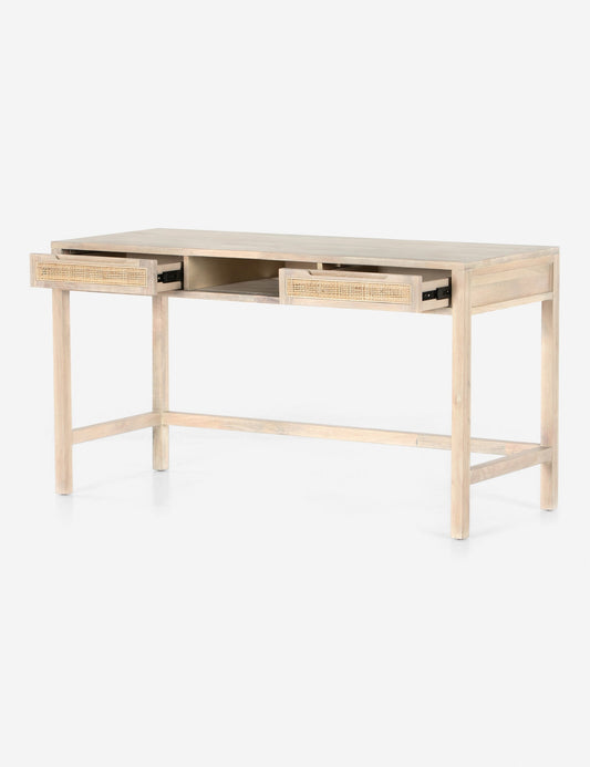 Margot Modular Desk - Whitewash