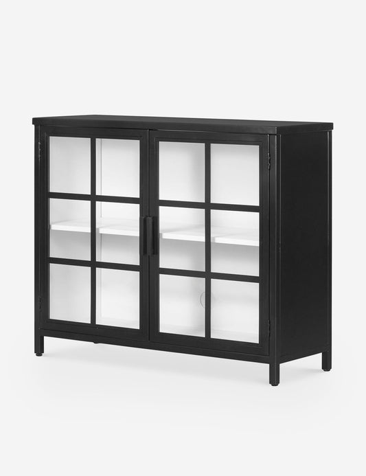 Marjorie Small Curio Cabinet - Black