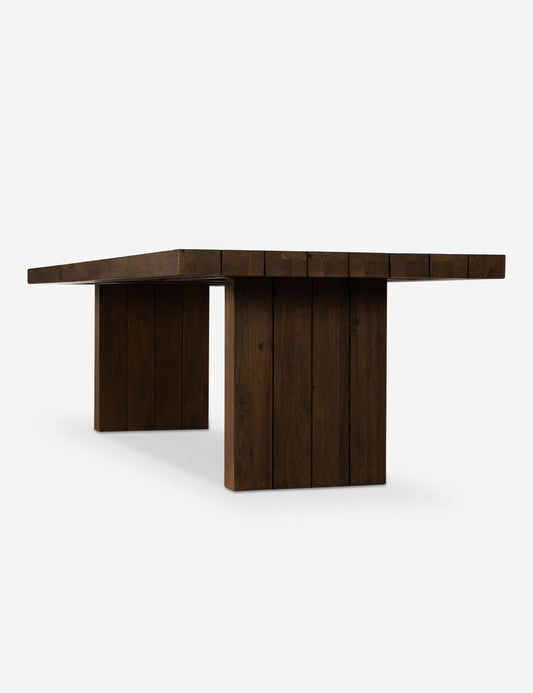 Levy Indoor / Outdoor Dining Table - Brown