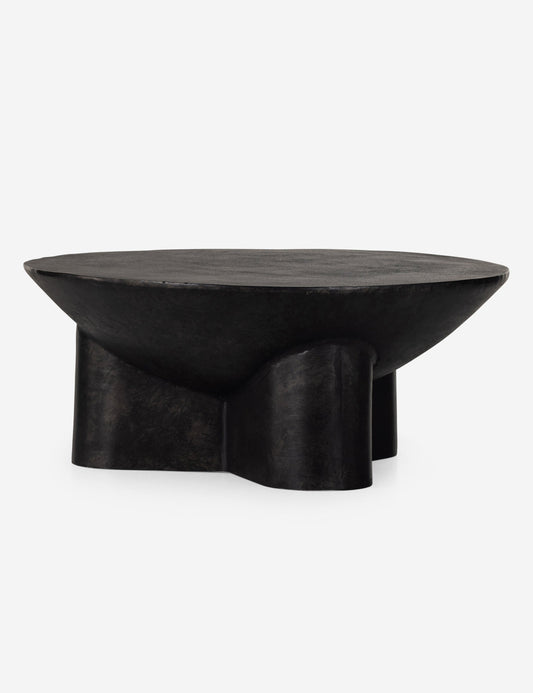 Lagos Round Coffee Table - Black