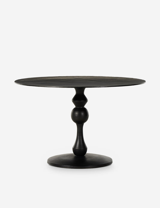 Barre Round Dining Table - Black