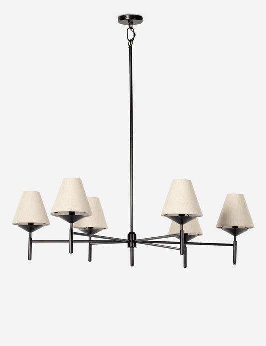 Marisol Chandelier - Black 48"Dia