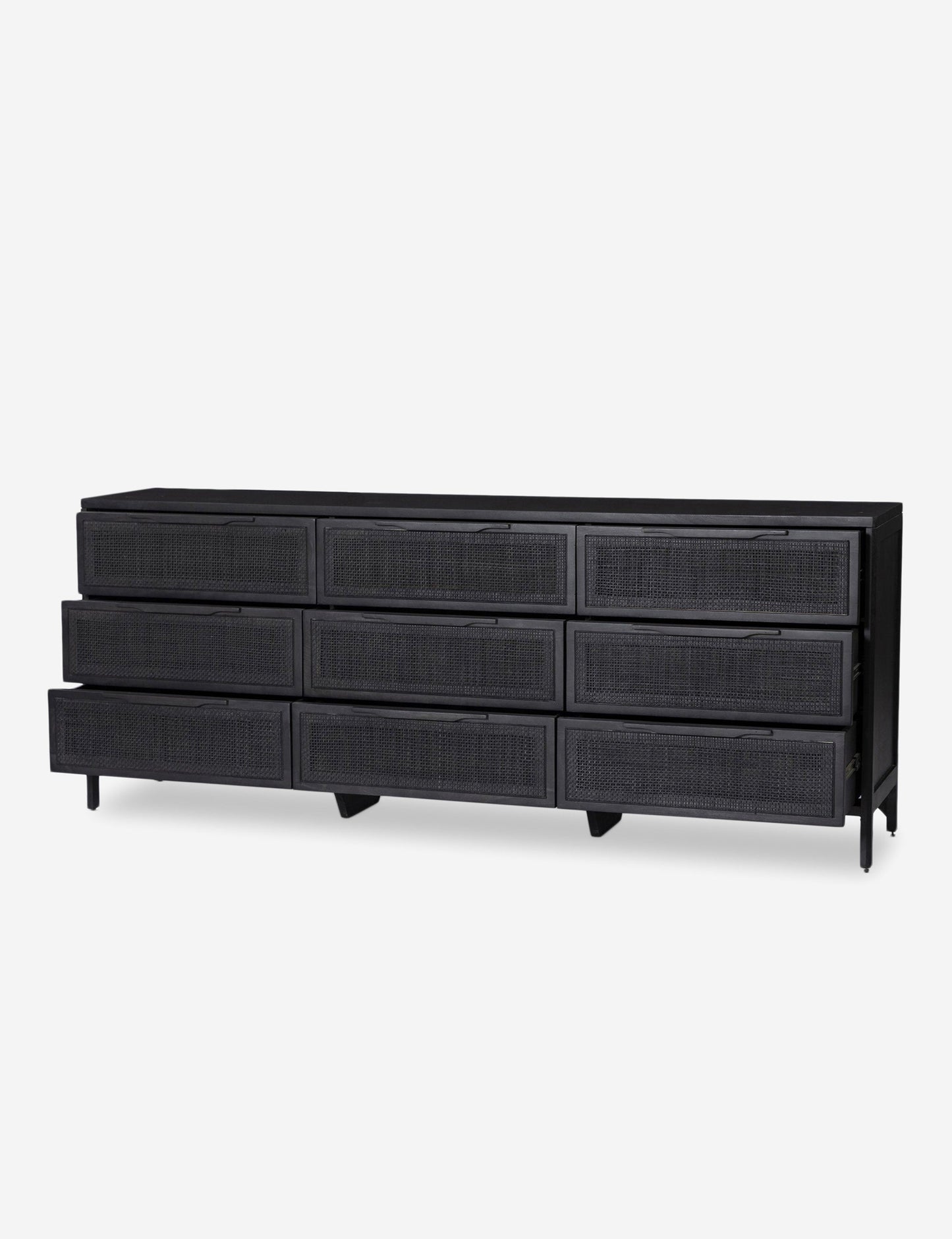 Hannah 9-Drawer Dresser - Black