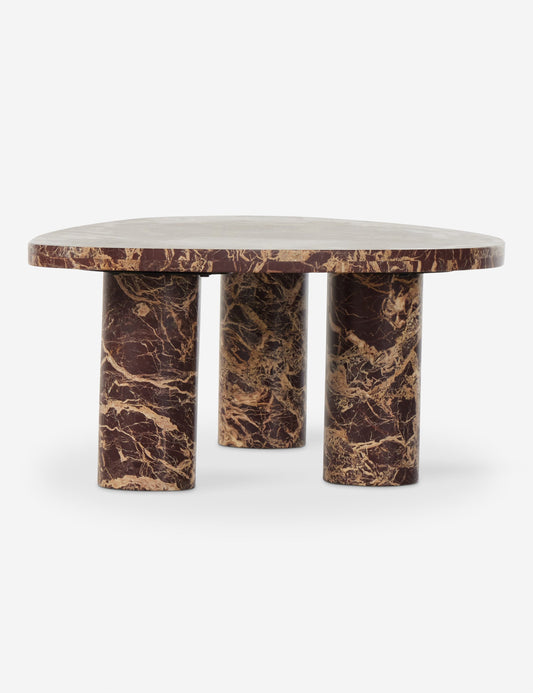 Mariano Coffee Table - Merlot Marble