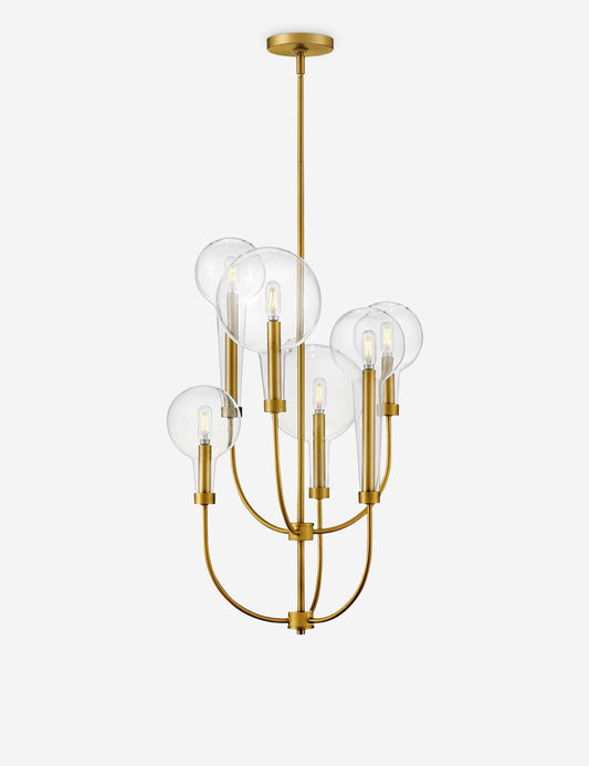 Hennig Chandelier - 20"Dia Black