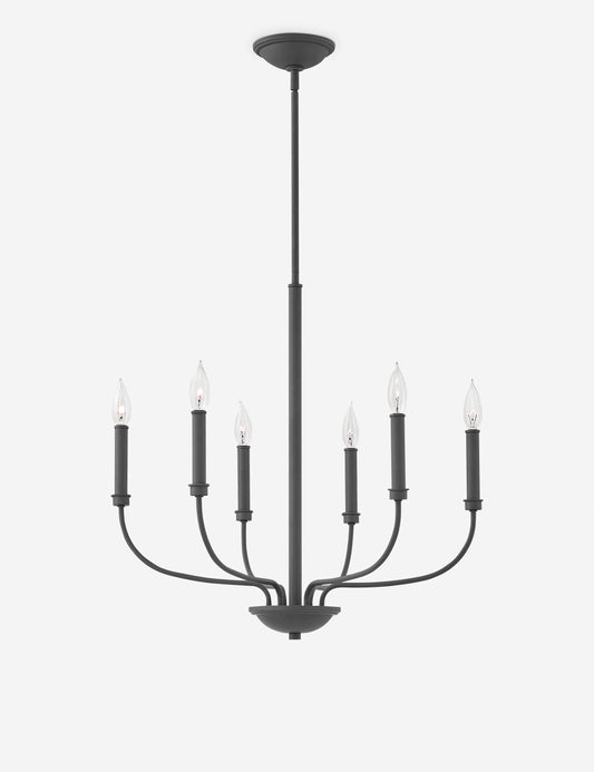 Parsons Chandelier - Black 28"Dia