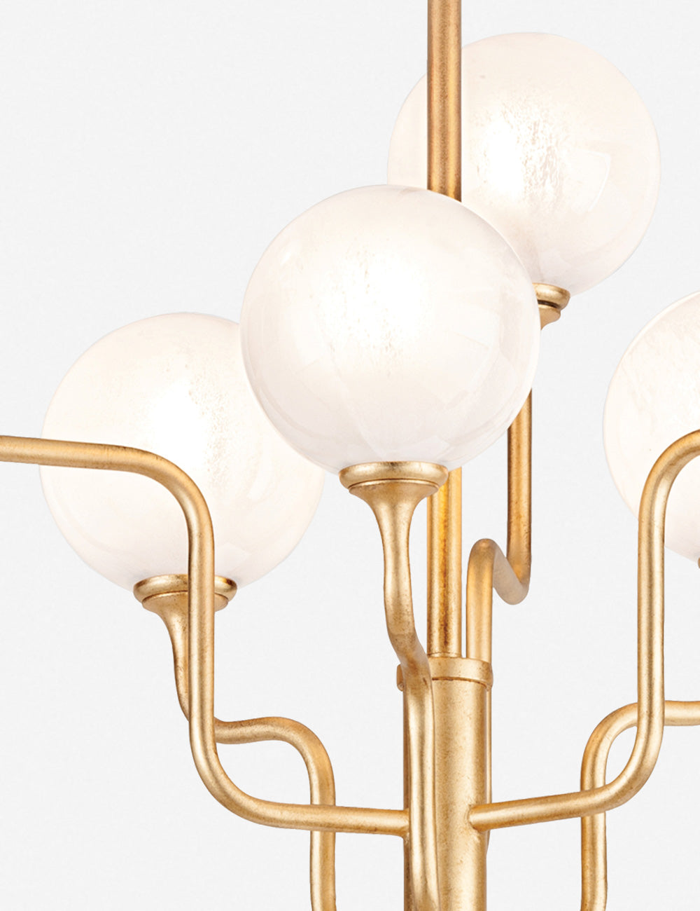 Keller Chandelier - Brass 6 Light