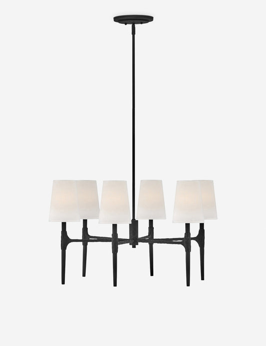 Ingle Chandelier - Black 28"Dia