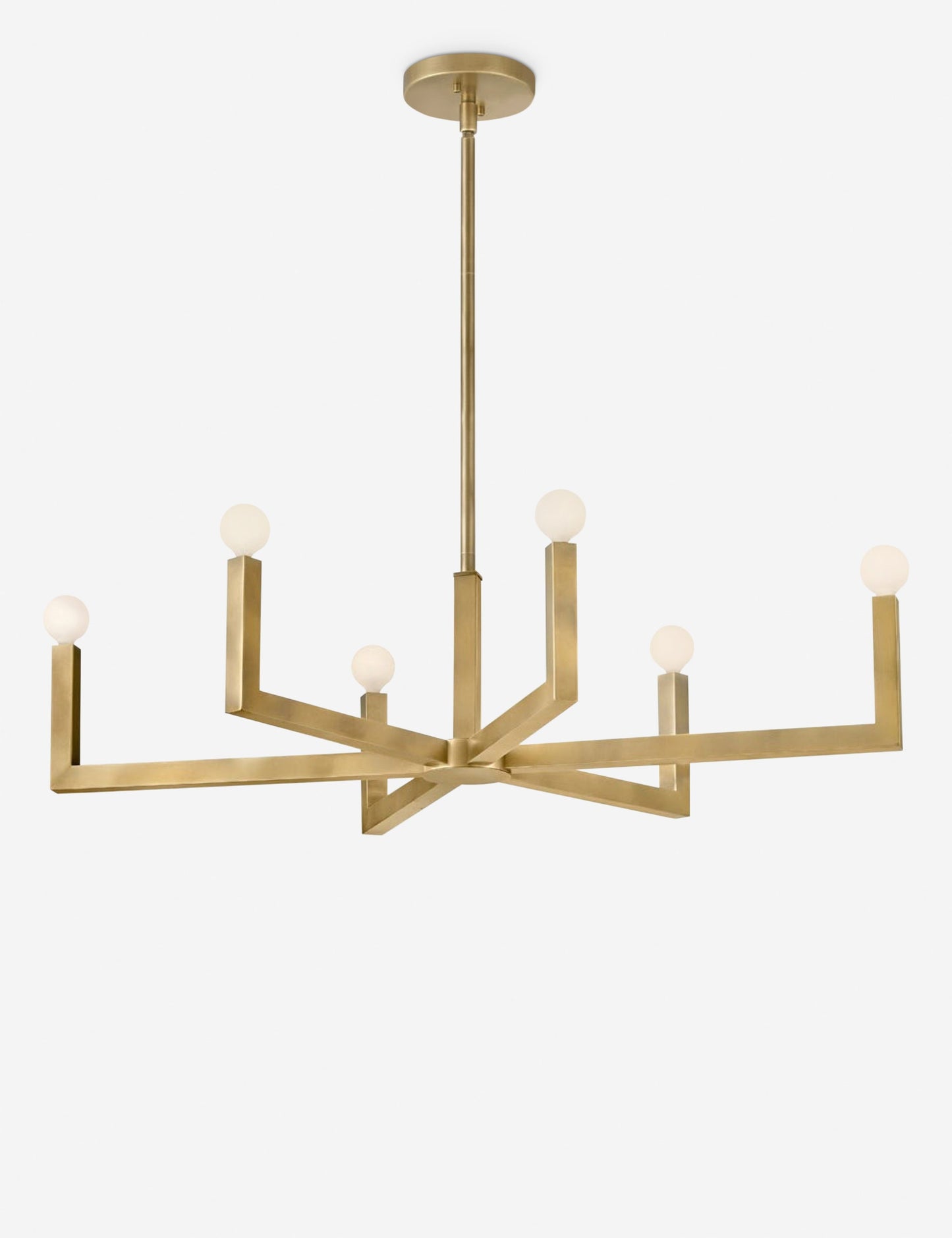 Haruki Linear Chandelier - 36"Dia Brass