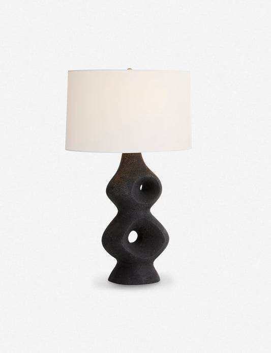 Jemai Table Lamp By Arteriors - Black