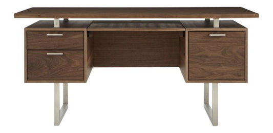 Clybourn Walnut Executive Desk