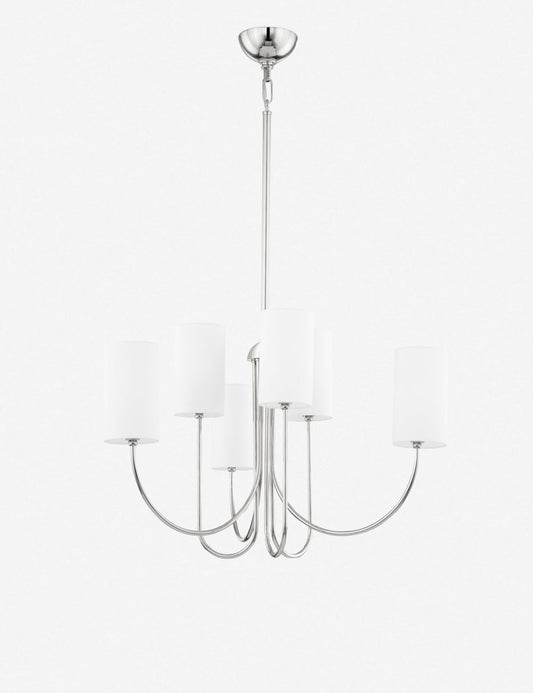 Midford Chandelier - Polished Nickel 48.25"W