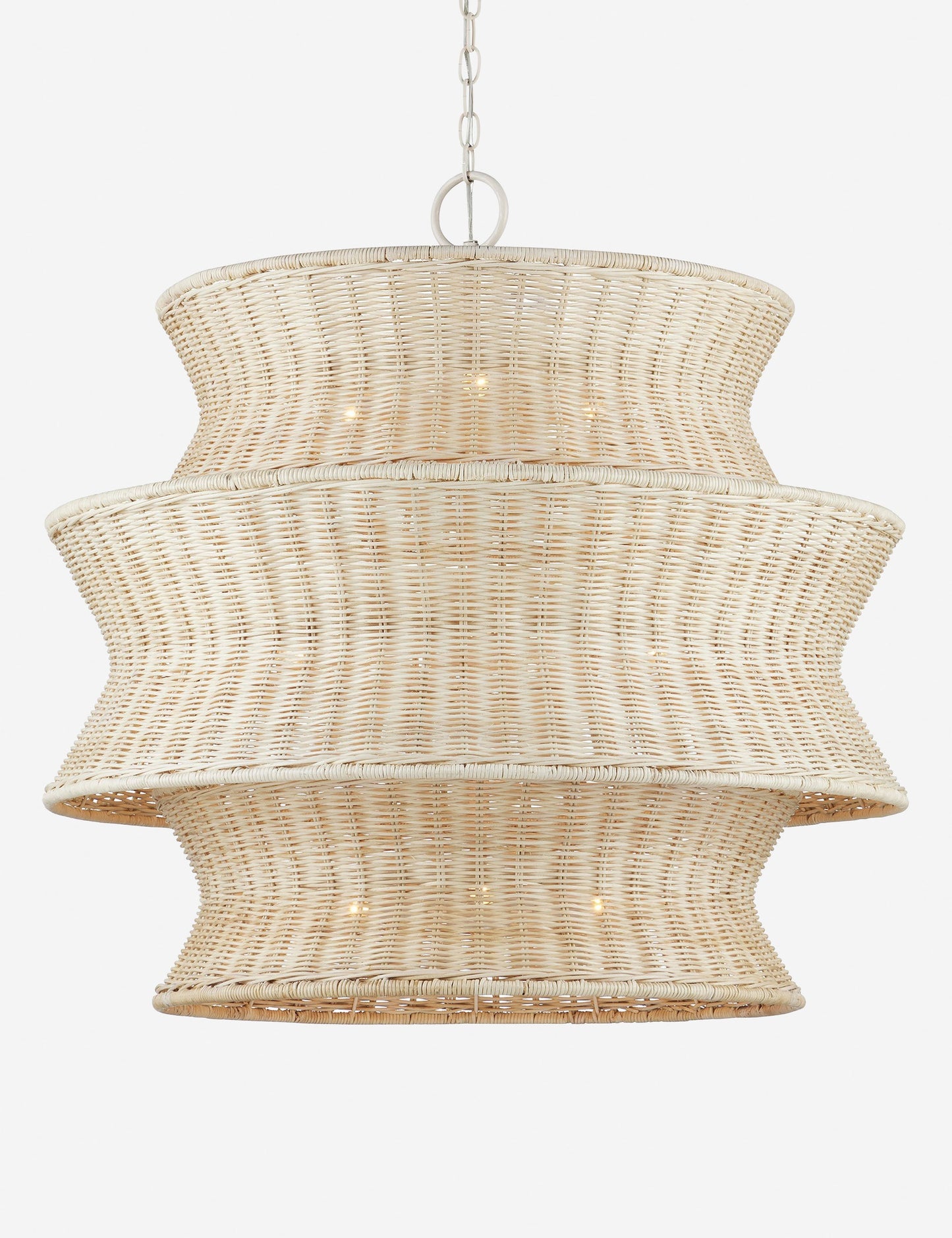 Ettie Chandelier - Natural 32"Dia