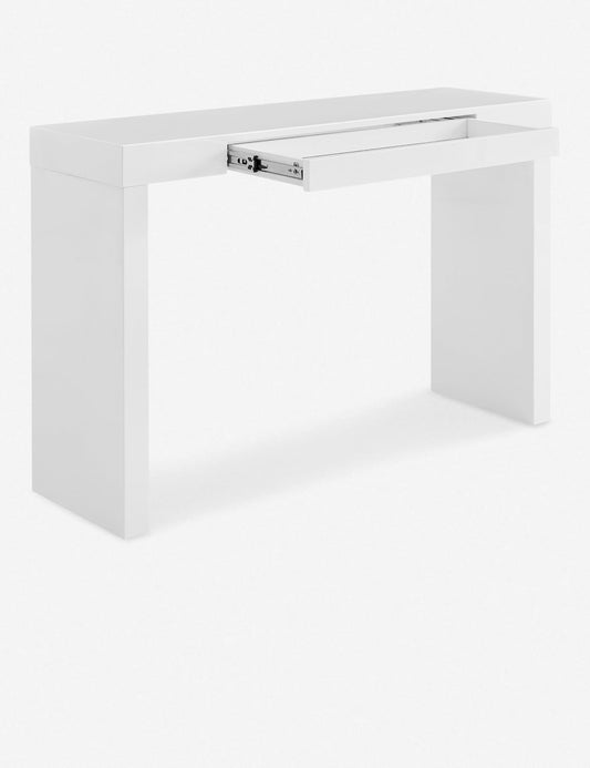 Daisi Narrow Desk - White