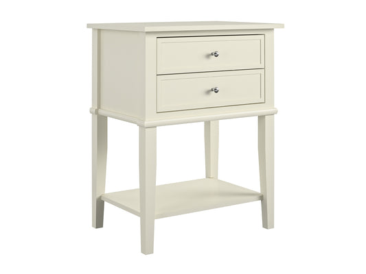 Dhp Nia Cottage Hill Two Drawer Nightstand