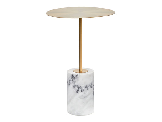 Symbol Marble Base Side Table