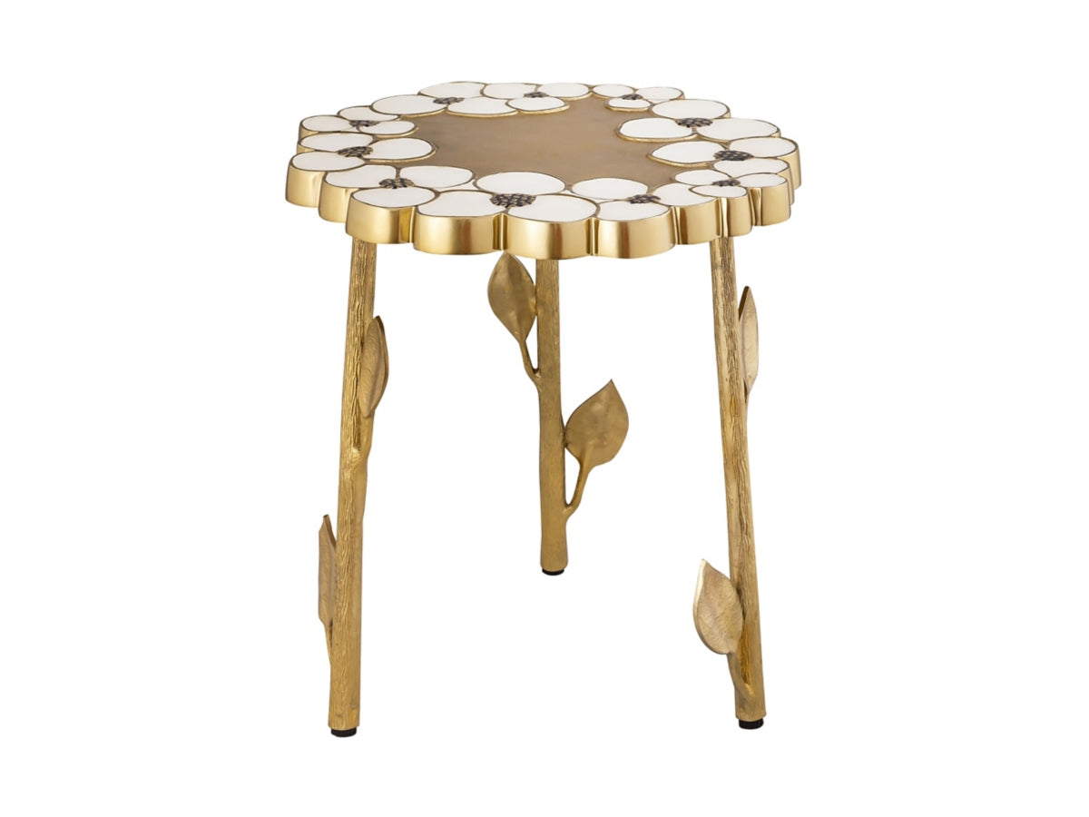 Tov Furniture Flor Handpainted Side Table