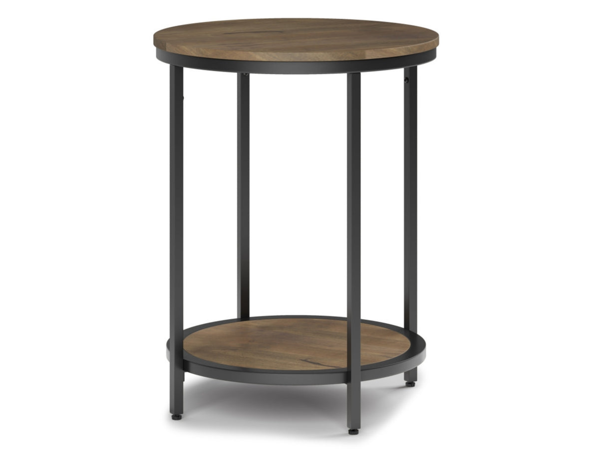 Simpli Home Jenna Round Side Table