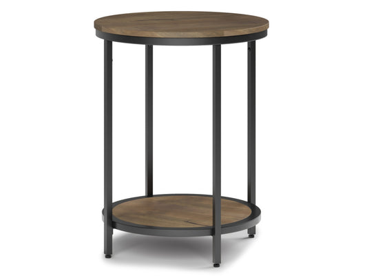 Simpli Home Jenna Round Side Table