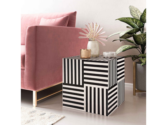 Tov Furniture Cube Side Table