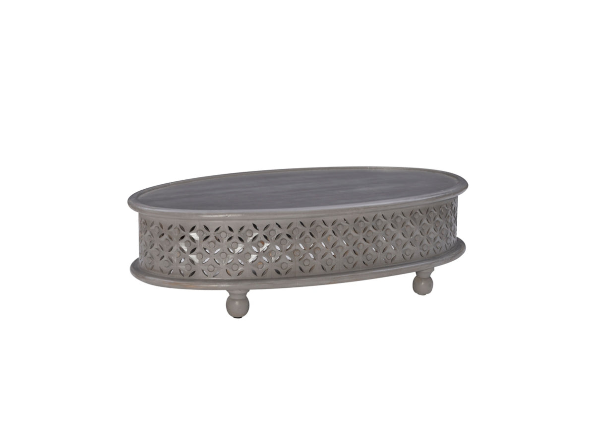 Linon Brock Oval Coffee Table