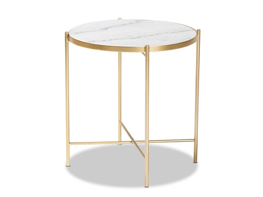 Baxton Studio Maddock End Table