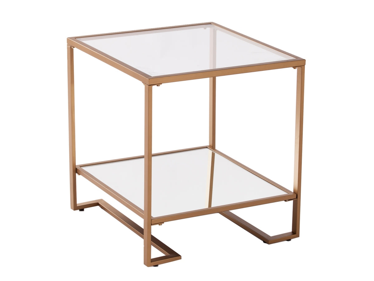 Southern Enterprises Furniture Meltonby Square End Table