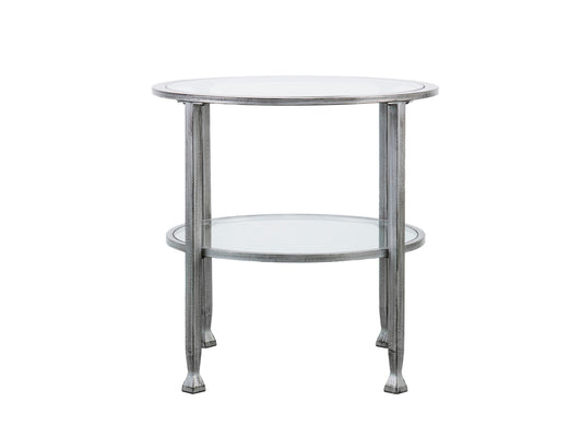 Southern Enterprises Furniture Renfro Round End Table